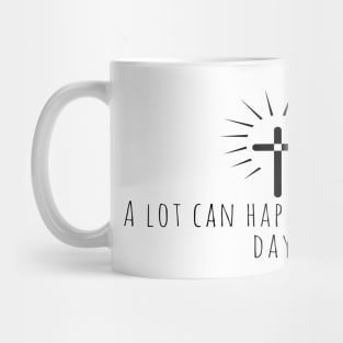 A Lot Can Happen In Three Days Cool Inspirational Christian Mug